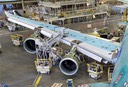 Boeing 747-8 wing with new GEnx Engines