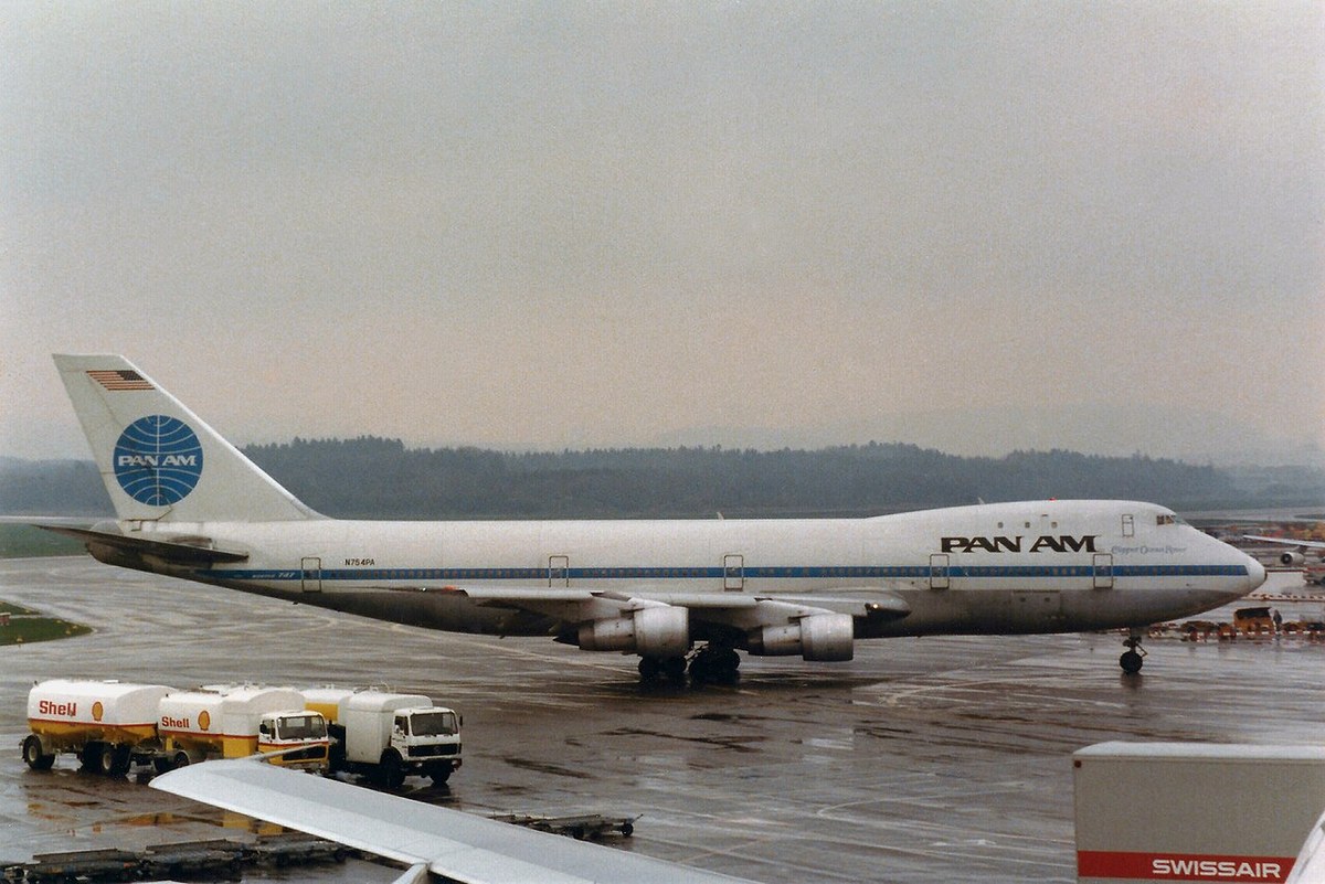 N754PA, Clipper Ocean Rover, the 747 involved in the Flight 830 bombing.