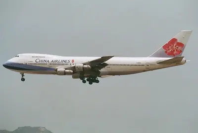 B-18255, the China Airlines 747-200 involved in Flight 611.