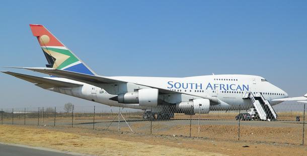ZS-SPC, Maluti, preserved at the South African Airways Museum.