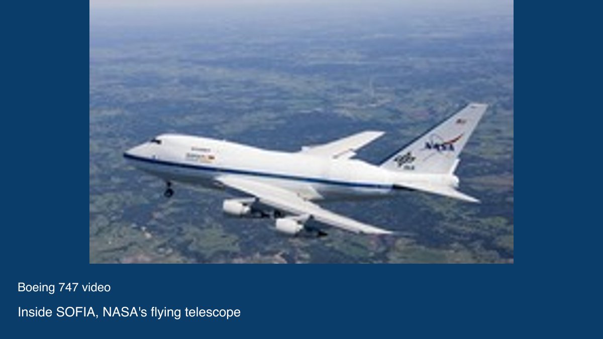 Video preview: Inside SOFIA, NASA's flying telescope